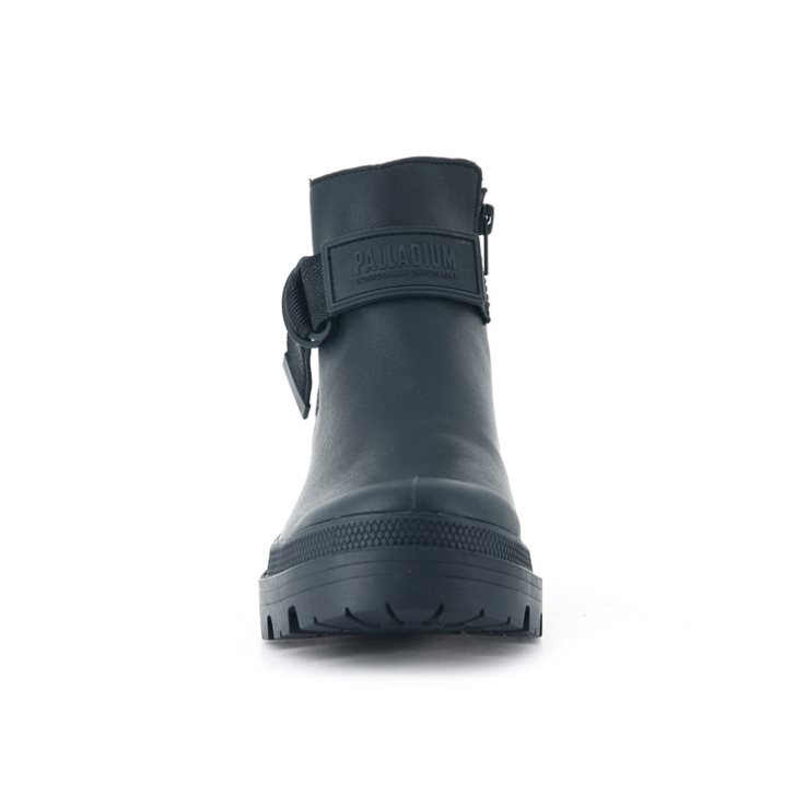 Palladium Pallabase Rockboot L Women's Boots Black | UK K028-UYZ